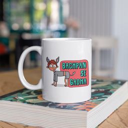 Oye Happy White Printed Ceramic Glossy Mug-picture-10