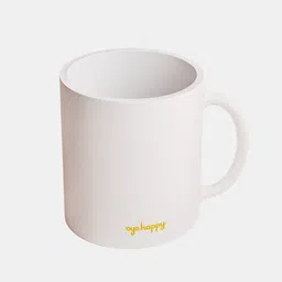 Oye Happy White & Black Merry Christmas Printed Ceramic Glossy Mugs image 5