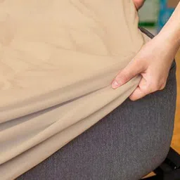 DREAM CARE Cotts Wonder Beige Waterproof Double King Mattress Protector image 5