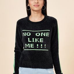 Coolsters by Pantaloons Girls Typography Printed Pullover-picture-1