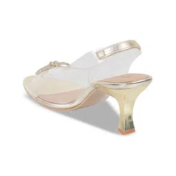 Metro Slim Peep Toes With Bows image 4