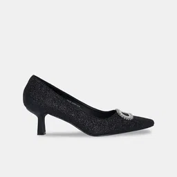 Forever Glam by Pantaloons Embellished Kitten Heel Pumps image 4