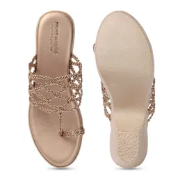 madam glorious Embellished Block Saldals image 4