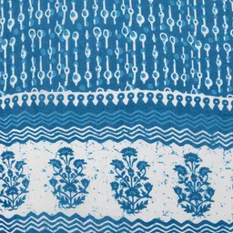 MIRCHI FASHION Women Ethnic Motifs Printed Pure Cotton Kurti with Trousers & Dupatta image 4