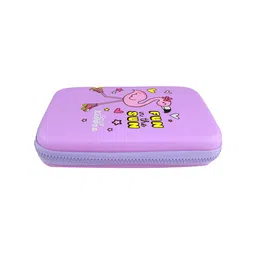 Smily Kiddos Purple Flamingo Printed Pencil Case image 4