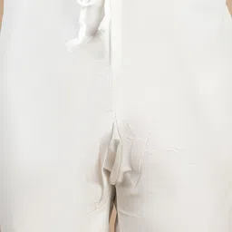 Anouk Floral Printed Regular Pure Cotton Kurta & Churidar image 3