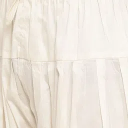 VASTRAMAY Men Pink Embroidered Chikankari Pure Cotton Kurta with Patiala image 4