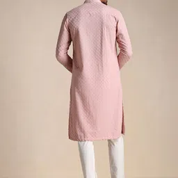 Manyavar Men Embroidered Kurta with Pyjamas image 5