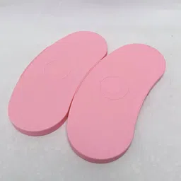 GUDMART® 2Pcs Exercise Pedals Workout Pink Lightweight Durable Walking Machine Pedals image 1