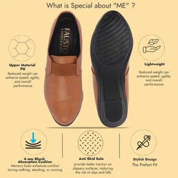 fausto Women Formal Pull-On Shoes image 5