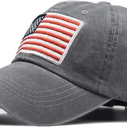 handcuffs Cap for Men & Women with Adjustable Buckle Distressed Cotton Hat | Baseball Caps | Caps & Hats | Casual Caps image 1