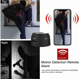 sifa tech CAMCARE Mini Wi-Fi FULL HD720P-1080P Wireless Magnet Camera Motion Camera Audio and Video Live Feed with Wireless Recorded Magnet Cam with Night Vision and Motion Detection Maximum 64 GB SD Support image 4