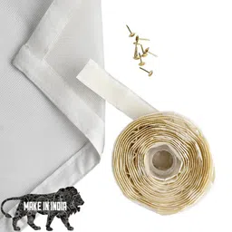 Woodluck Mosquito net for Window Size: 140 x 160cm Color: White Pre Stitched Window net for Home Premium Fiberglass Mesh with Self Adhesive Hook & Loop Tape Durable Window Mosquito net with Frame image 2