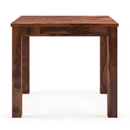 urban ladder Arabia Solid Wood 4 Seater Storage Dining Table In Teak Finish image 3