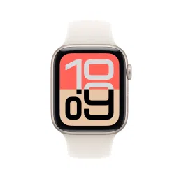 Apple Watch SE 3 GPS with Starlight Sport Band - S/M (44mm Retina LTPO OLED Display, Starlight Aluminium Case) image 2