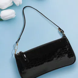 Mast & Harbour Textured Structured Shoulder Bag-picture-41