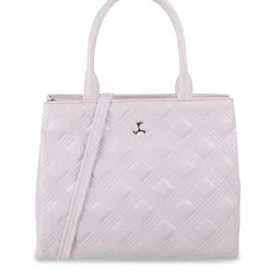 Mochi Textured Structured Handheld Bag With Quilted-picture-46