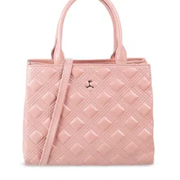 Mochi Textured Structured Handheld Bag with Quilted-picture-30