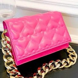 Diva Dale Quilted Metal Chain Handheld Bag-picture-15