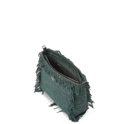 Label Ritu Kumar Textured Structured Sling Bag image 4
