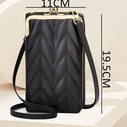 SYGA Leather Bucket Sling Bag image 5