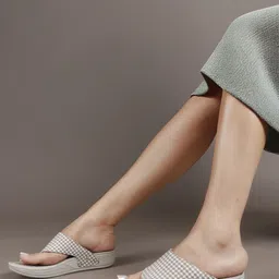 Carlton London sports Women Solid Casual T-Strap Round Toe Regular Flats-image-54