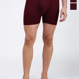 AMUL COMFY Pack Of 3 Pure Cotton Trunks AC-FCTRIE-MAR-S-3PC-picture-27