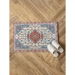 Urban Space Digital Printed Chenille Bath Mat with Anti-Skid Backing image 2