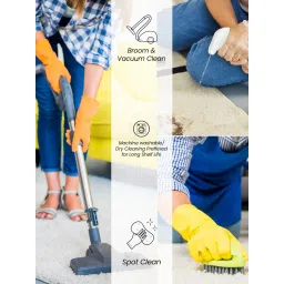 Urban Space Digital Printed Chenille Bath Mat with Anti-Skid Backing image 4