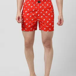 Jack & Jones Men Printed Cotton Boxers image 1