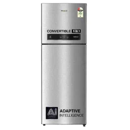 Whirlpool Intellifresh Platina 515 467 Litres 2 Star Frost Free Double Door Convertible Refrigerator with 6th Sense Technology (Grey)-picture-29