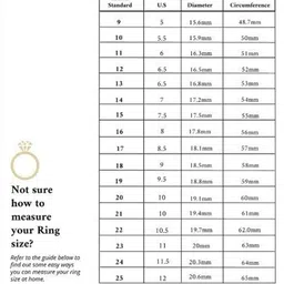 LMDPRAJAPATIS Unisex 6.25 Carat Natural Zirconia Gemstone Wedding Silver Rings for Promise Rings for Her (8) image 5