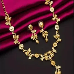 JEWEL WORLD Set Of 2 Gold-Plated Stone-Studded & Beaded Mangalsutra-picture-54