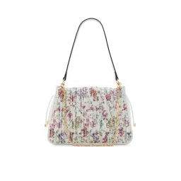 Aldo Elarae Womens Pink Shoulder Bag with Detachable Strap and Chain image 1