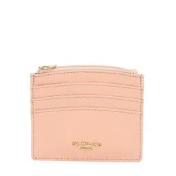 Da Milano Unisex Zip Detail Leather Card Holder-picture-24
