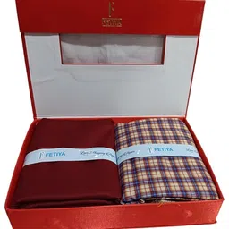 fetiya Shirt & Trouser Fabric in Box Packing (Shirt-2.35 m, Pant-1.25 m) image 3