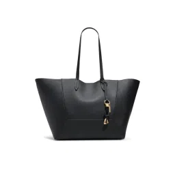 Aldo SALUBRIS Women Black Tote Bag with Pouch & Bag Charm (Set of 3)-picture-17