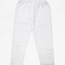 TINY HUG Girls Pack Of 3 Striped Patterned Cotton Thermal Bottoms image 3