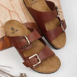 EZOK Men Two Strap Comfort Sandals With Buckle Detail-picture-10