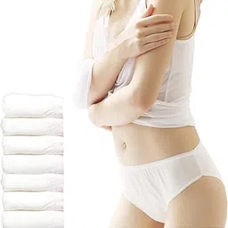 sassyvilla Disposable Panties for Women Travel Maternity Period Spa Saloon Innerwear use and Throw Panty Disposable Panty After delivery image 1