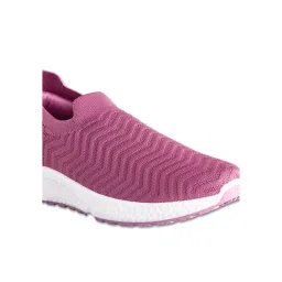 neemans Neeman's Purple Flow Weave Slip On Sneakers image 5
