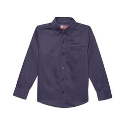 UNDER FOURTEEN ONLY Boys Navy Blue Casual Shirt-picture-29