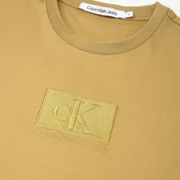 Calvin Klein Jeans Men Typography Printed Round Neck Cotton T-shirt image 5
