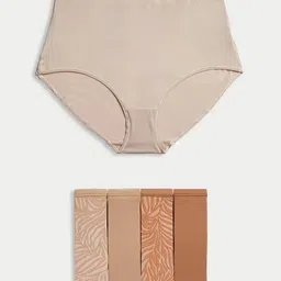 Marks & Spencer Pack Of 5 Mid Rise Basic Briefs image 3