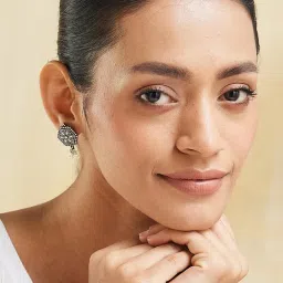 Fabindia Silver Stud Earrings-image-16