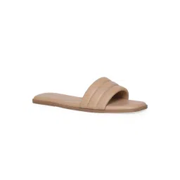 CAMLEE COMFORT Hillary Beige Padded Slide Sandals-picture-23