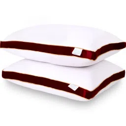 SLEEPSIA Luxurious Microfiber Ultrasoft Cotton Bed Sleeping Pillow And White Washable Pillow-picture-12