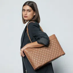 MIRAGGIO Kaya Tote Bag Brown (L) image 4