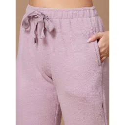 Sweet Dreams Women Lavender Printed Tracksuits image 5