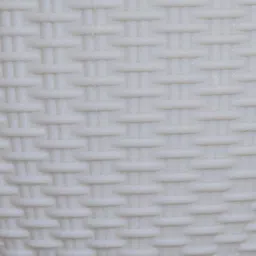 Kuber Industries White Set Of 6 Large Plastic Hanging Flower Pot image 4